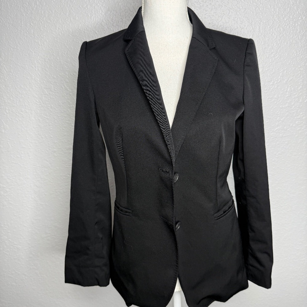 Women's J crew black 2 button Blazer